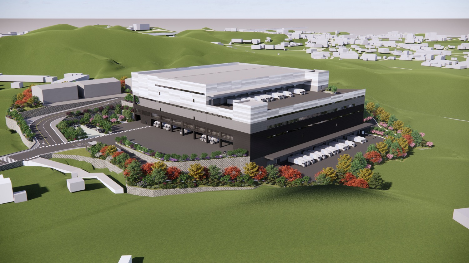 화성 덕우리 물류센터 조감도./사진제공=요진건설