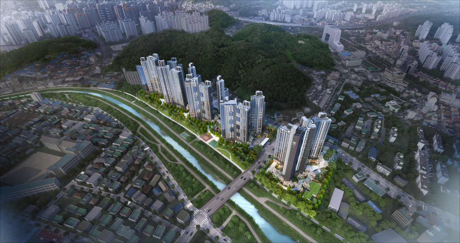 ‘대전 롯데캐슬 더퍼스트’ 조감도. / 사진제공=롯데건설