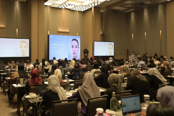 코스맥스인도네시아는 지난 13일 인도네시아 자카르타에서 '코스맥스 이노베이션 콘퍼런스 2025'를 성료했다./사진=코스맥스제공