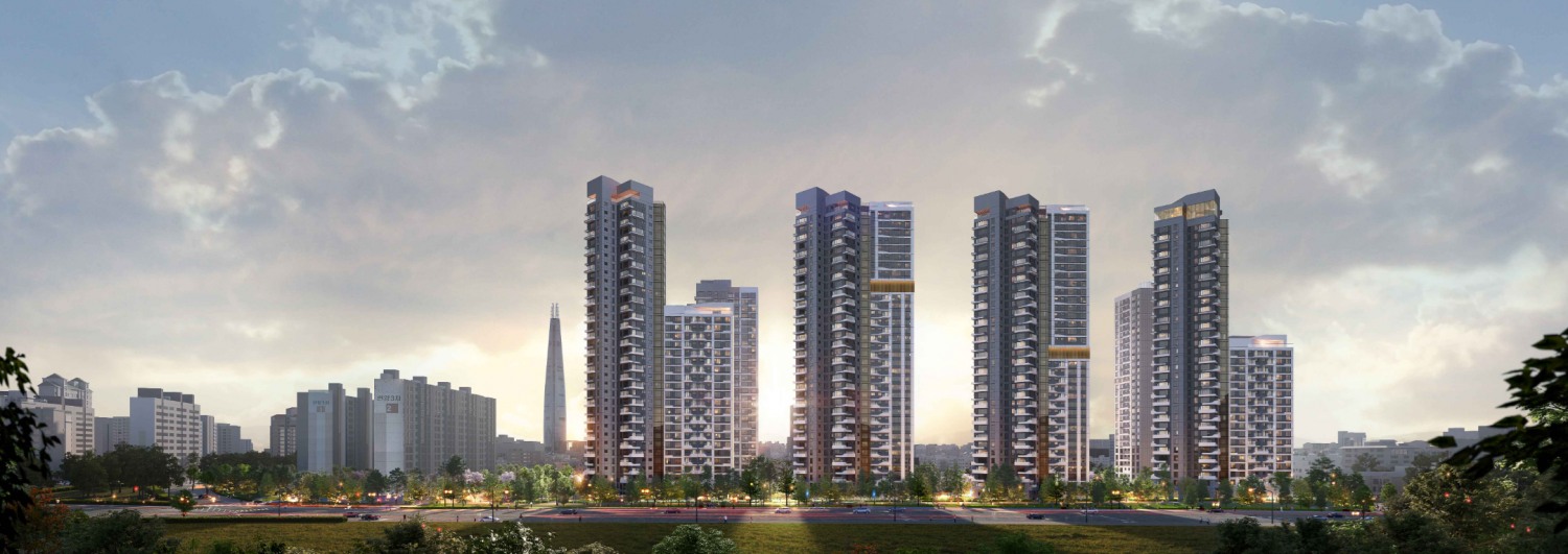 송파구 대림가락아파트 재건축 투시도 / 사진제공=삼성물산