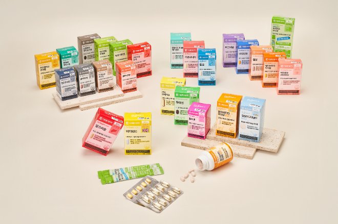 대웅제약은 다이소에 건강기능식품 브랜드 '닥터베어'를 24일 출시했다. /사진=대웅제약