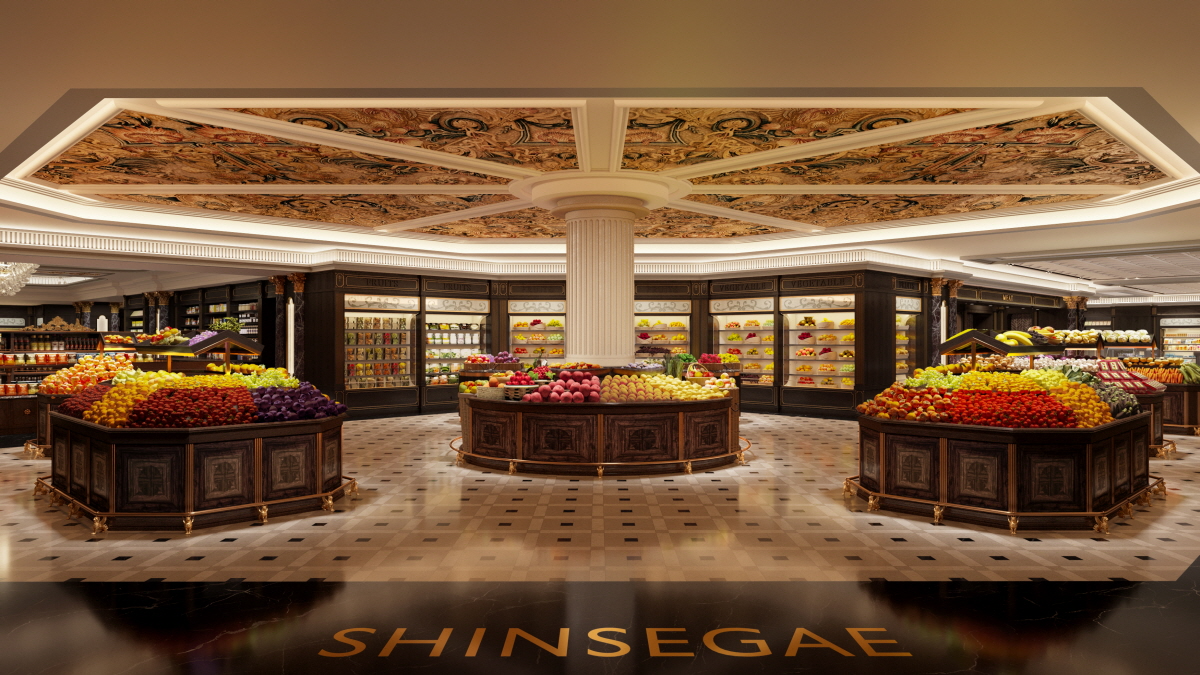 신세계 강남점 식품관 '신세계 마켓'/ 사진제공=신세계백화점