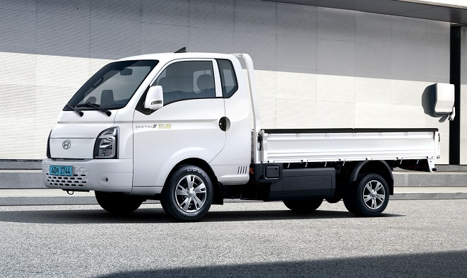 현대차 포터EV 2025 연식변경...급속 충전속도 47→32분