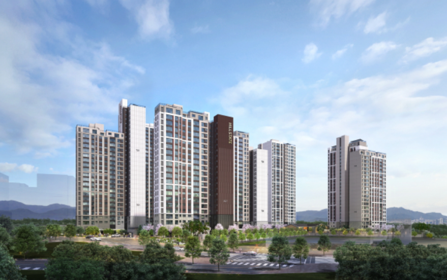 힐스테이트 용인마크밸리 투시도. / 사진제공=현대건설