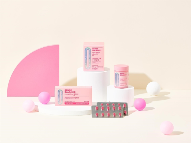 유한양행, 여성 맞춤 멀티비타민 '센스밸런스 플러스' 출시. /사진=유한양행