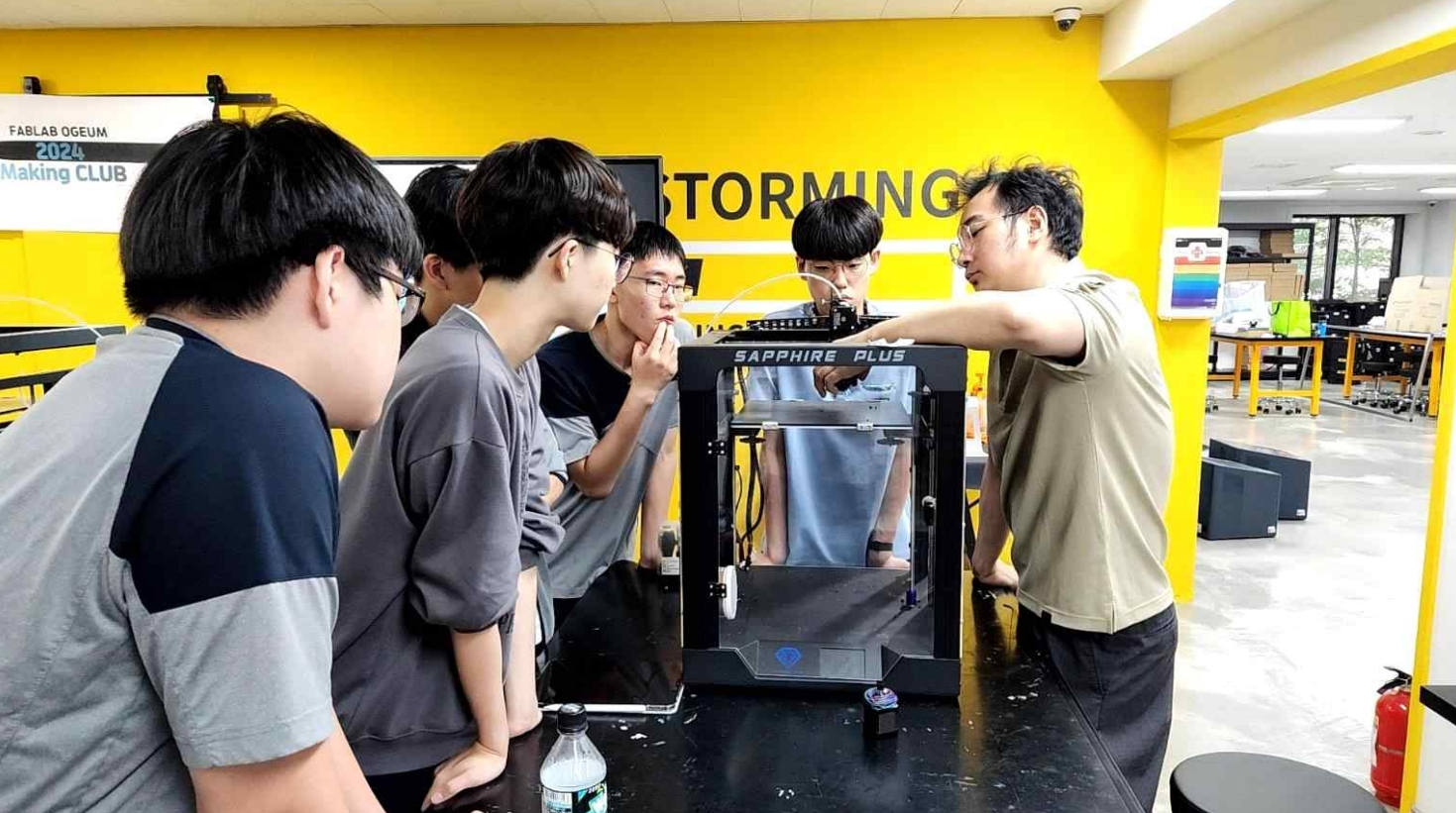 송파구 보성고 과학동아리 활동./사진제공=송파구