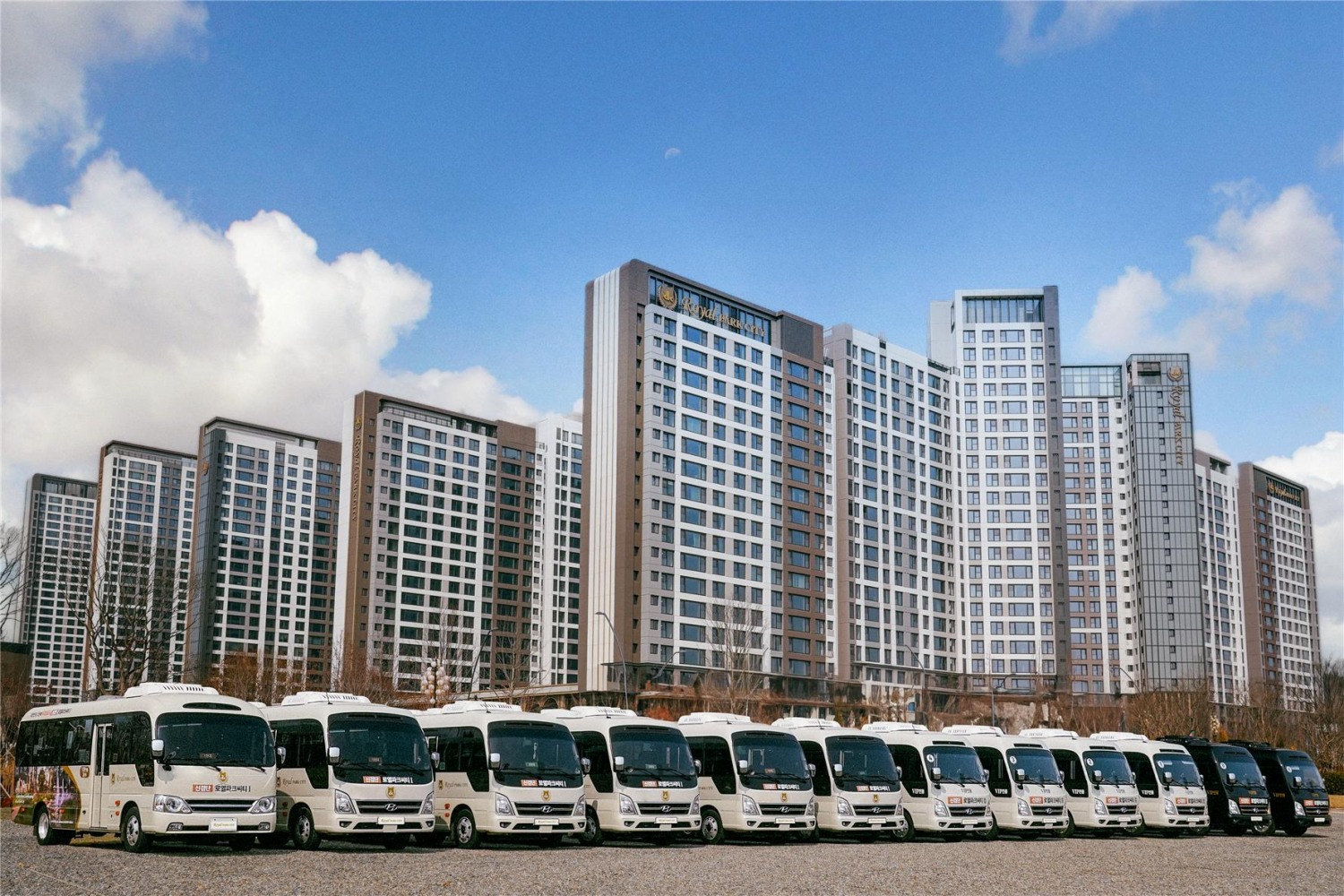 로열파크씨티 입주민 전용 셔틀버스./사진재공=DK아시아