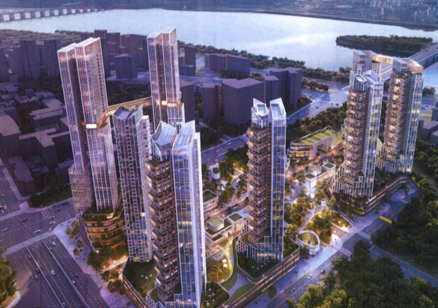 용산정비창 전면1구역 조감도. / 사진제공=서울시 정비사업정보몽땅