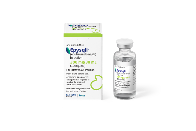 희귀질환 치료제 ‘에피스클리(성분명 에쿨리주맙)’. / 삼성바이오에피스