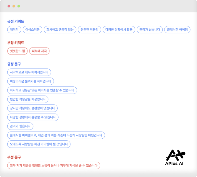 버즈니가 쇼핑엔티에 리뷰 분석AI 서비스를 제공한다. /사진제공=버즈니