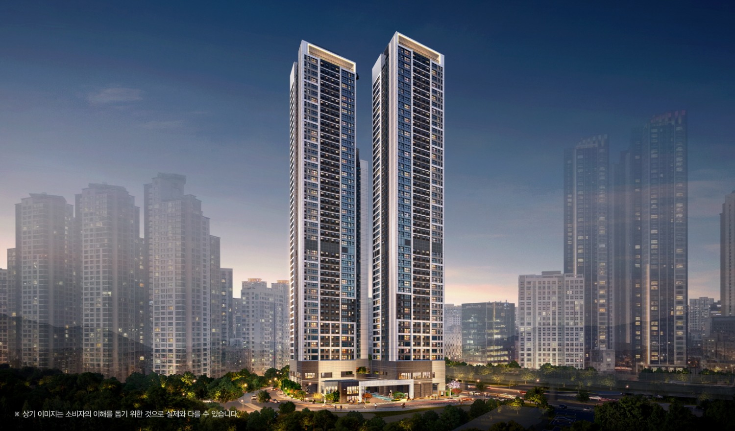 쌍용 더 플래티넘 서면 투시도 / 사진제공=쌍용건설