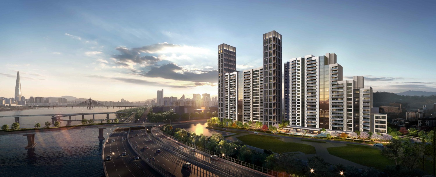 광나루현대 리모델링 투시도. / 사진제공=삼성물산