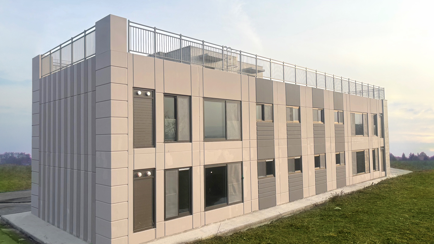 GS건설이 준공한 PC 공동주택 목업./사진제공=GS건설