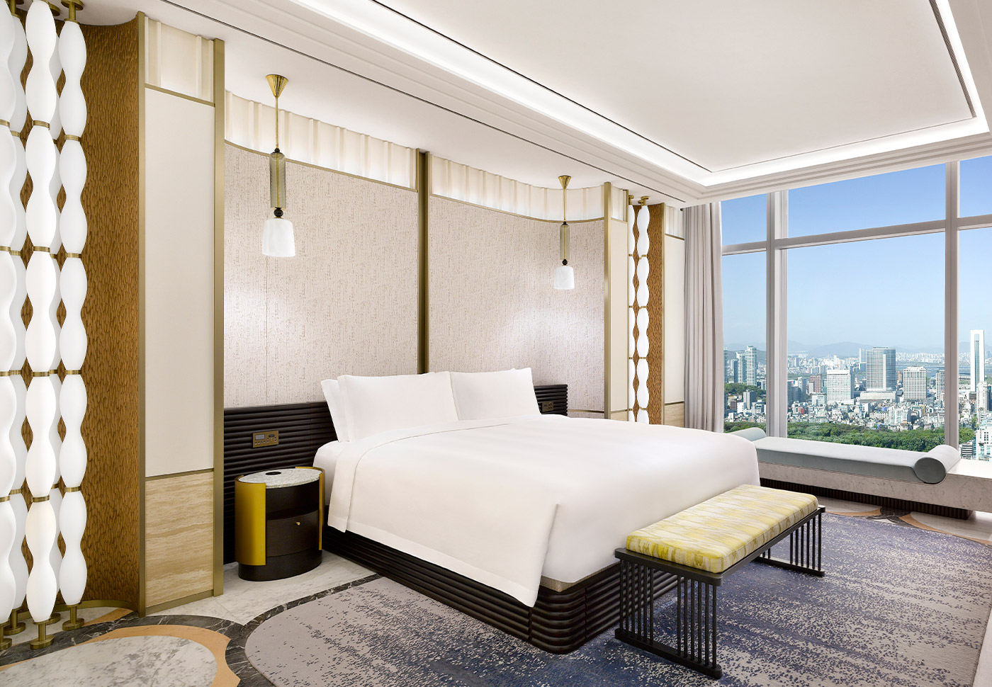 조선팰리스의 최상위룸인 조선 그랜드 마스터즈 스위트./사진제공=조선호텔앤리조트