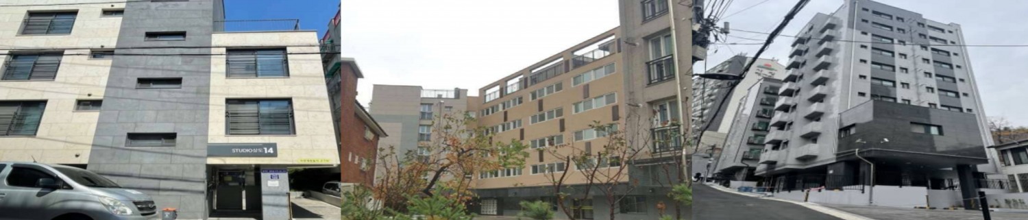 STUDIO상도14(왼쪽), STUDIO대방56(가운데), STUDIO사당35./사진제공=동작구