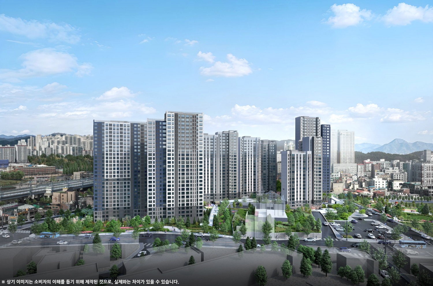 파주금촌 금호어울림 투시도./사진제공=금호건설