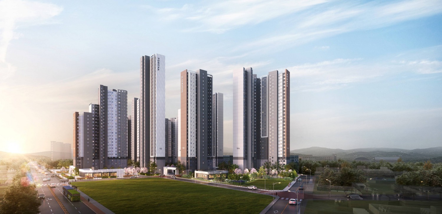 도마 포레나해모로 투시도. / 사진제공=한화 건설부문