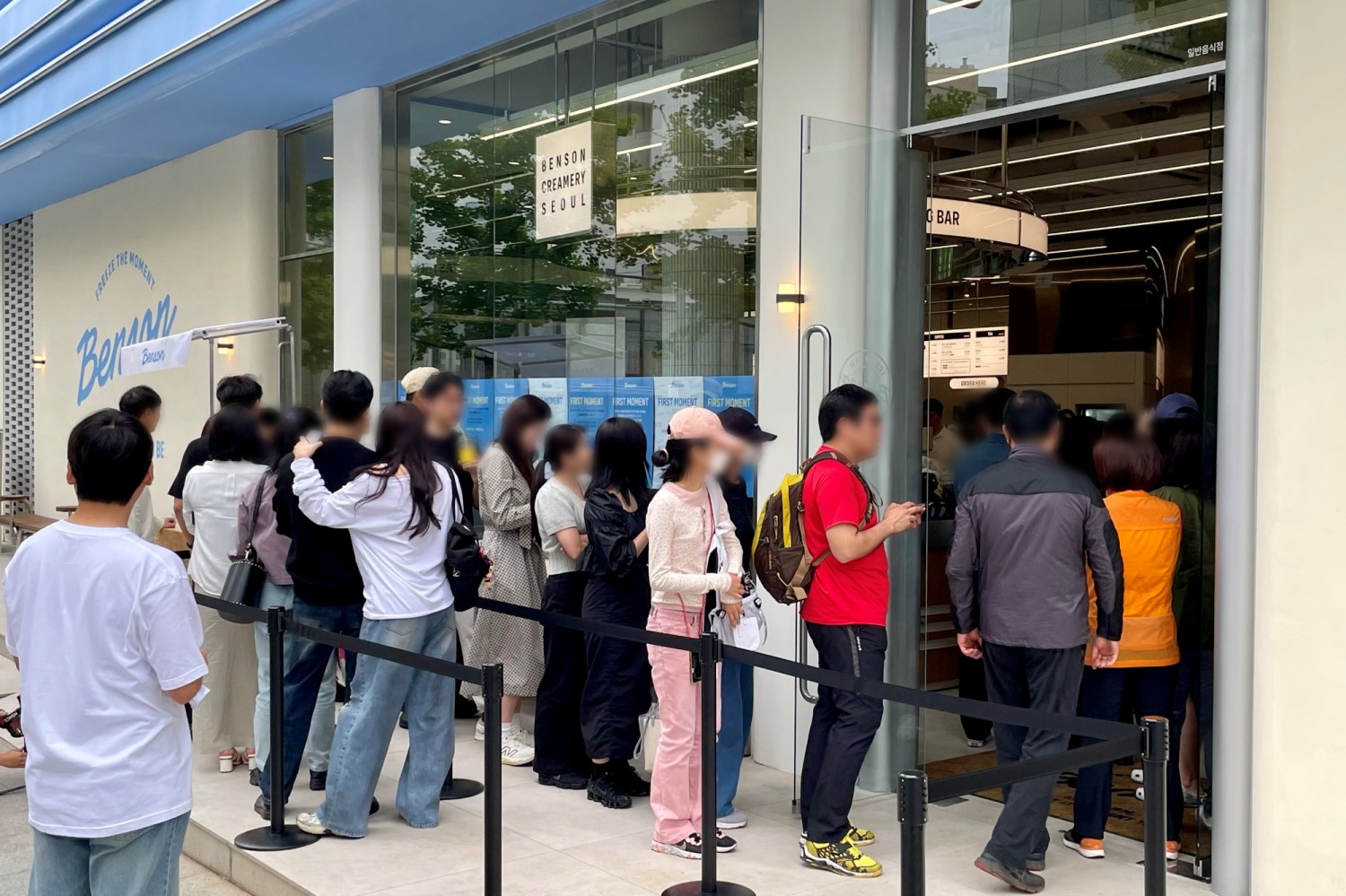 벤슨 플래그십 스토어가 23일 문을 열었다. /사진제공=베러스쿱크리머리