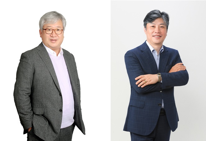 리딩투자증권 김충호 총괄부회장(왼쪽), 최규원 대표이사(오른쪽) / 사진제공= 리딩투자증권