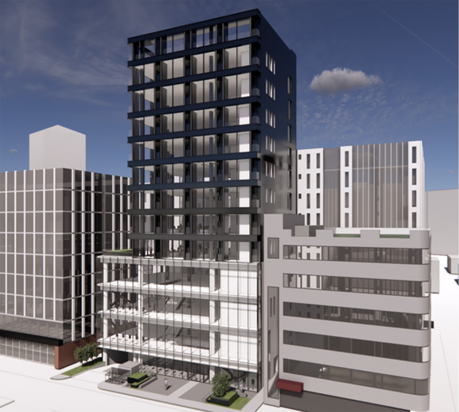 마스턴투자운용이 개발 예정인 ‘무신사 성수 E4 오피스’ 조감도./사진 =마스턴투자운용 브랜드전략팀