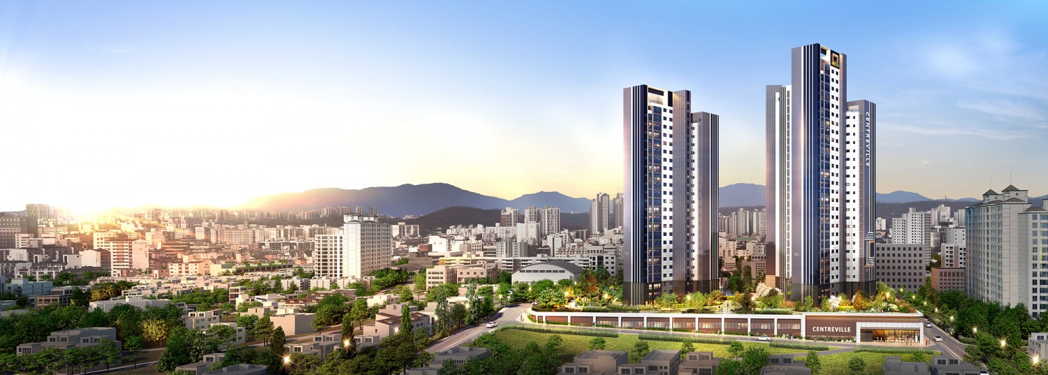 천호동 145-66번지 가로주택정비사업 투시도./사진제공=동부건설