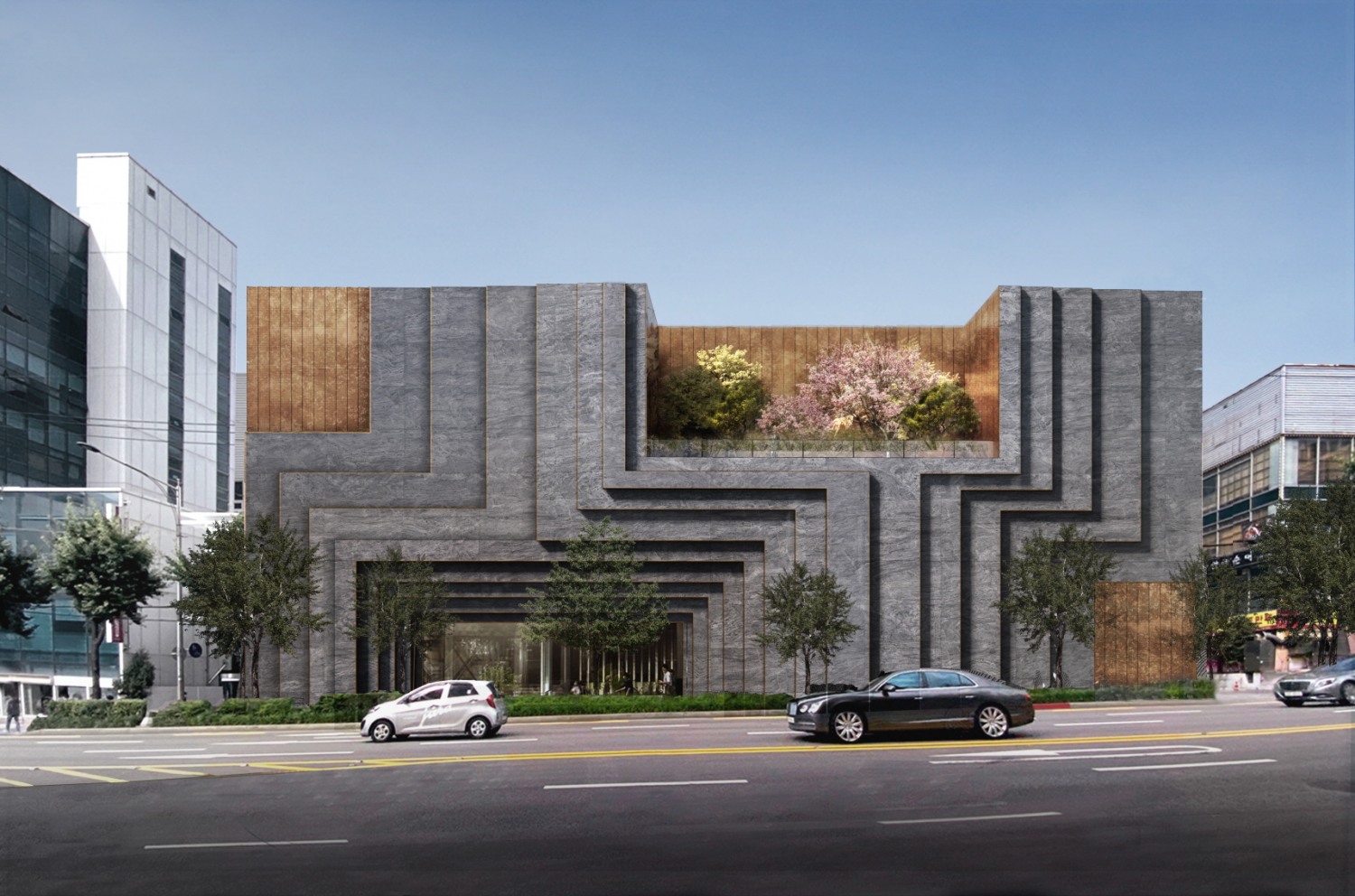 더파크사이드 서울 갤러리./사진제공=일레븐건설