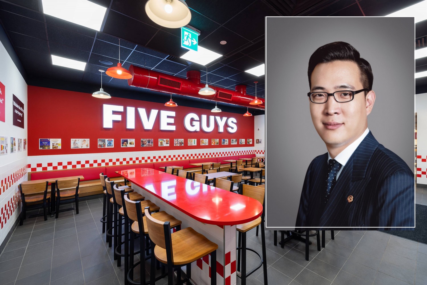 김동선 한화갤러리아 부사장이 추진한 파이브가이즈와 관련해 매각설이 나오고 있다. /사진제공=한화갤러리아