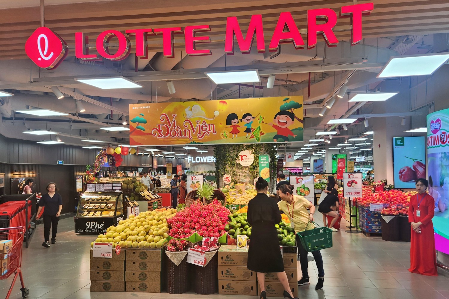 롯데마트 하노이센터점. /사진제공=롯데마트