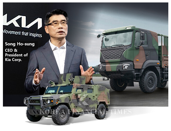 Kia Steps Up Global Defence Drive under CEO Song Ho-sung with Tactical Vehicles