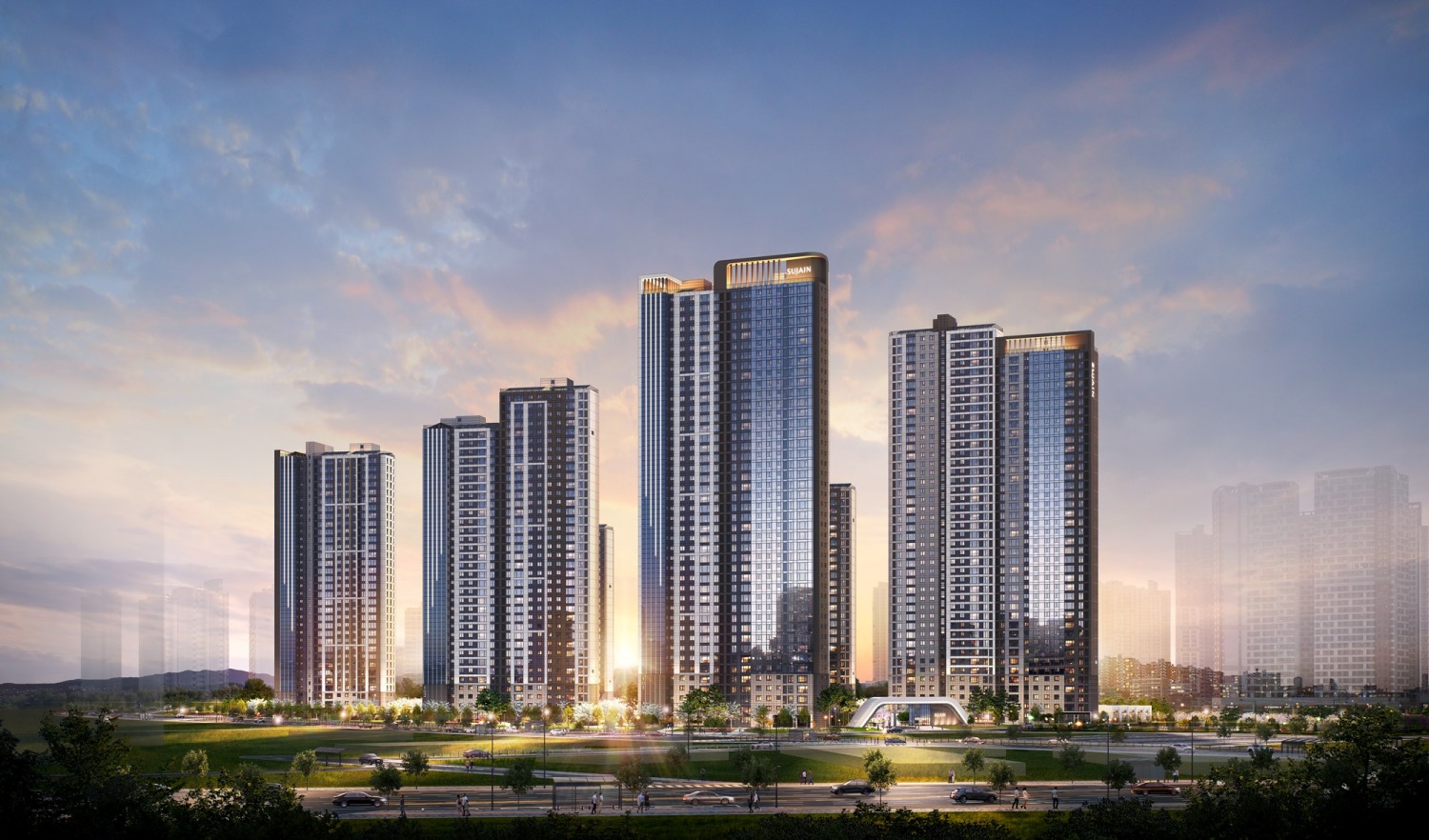 인하대역 수자인 로이센트 투시도./사진제공=BS한양