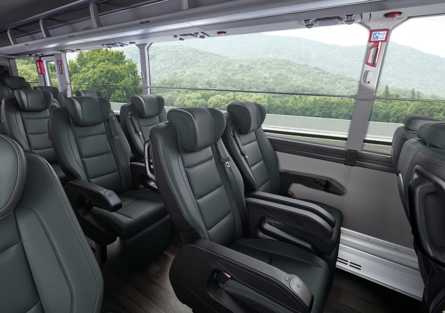 현대차 대형 수소 버스 '유니버스' 내부 이미지. / 사진=현대차