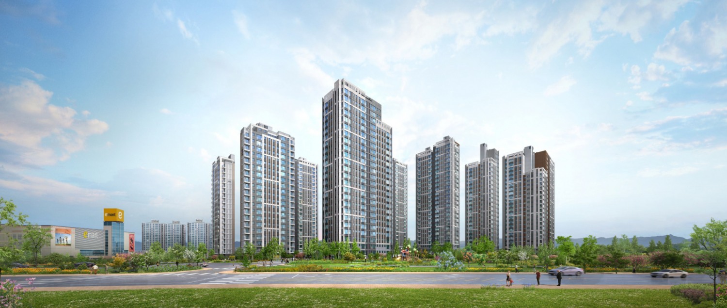 여주역 대광로제비앙 더센텀 투시도./사진제공=대광건영