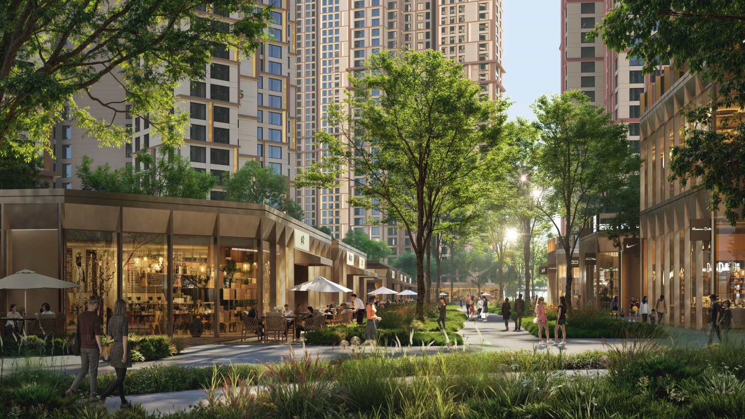 서울원 아이파크 조경 사진. /사진제공=HDC현대산업개발