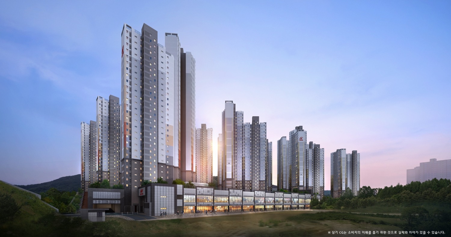 힐스테이트 용인포레 투시도./사진제공=현대엔지니어링