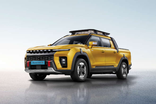 KGM '무쏘 EV'. / 사진=KGM