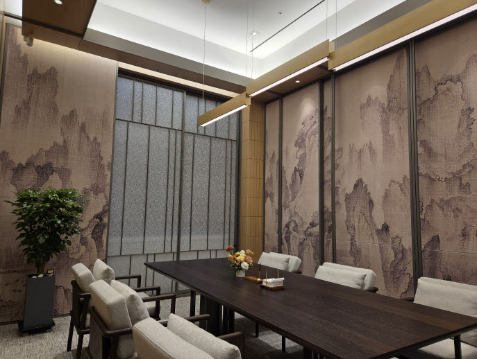 우리투자증권 강남금융센터 내 HNW(HIGHT NET WORTH 고액자산가) 고객 공간 모습. 사진=우리투자증권