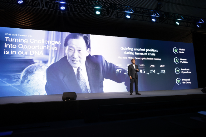 18일(현지시간) 미국 뉴욕에서 개최된 현대차 CEO 인베스터 데이 현장. / 사진=현대차