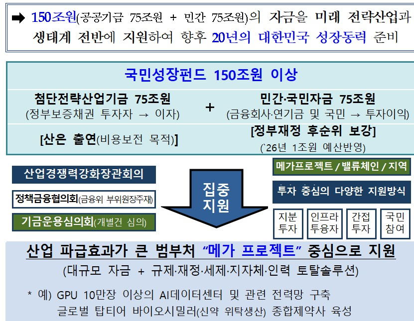 국민성장펀드 운영 개요도 / 자료제공=금융위원회