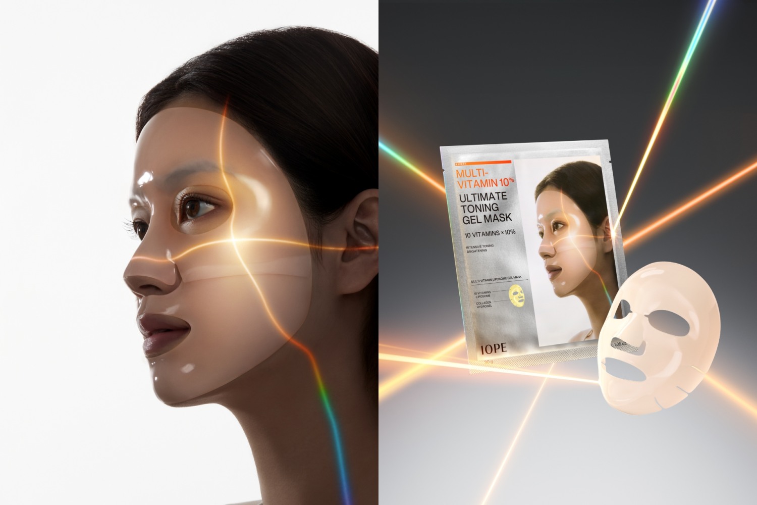 아이오페가 출시한 멀티 비타민 토닝 겔 마스크. /사진제공=아모레퍼시픽