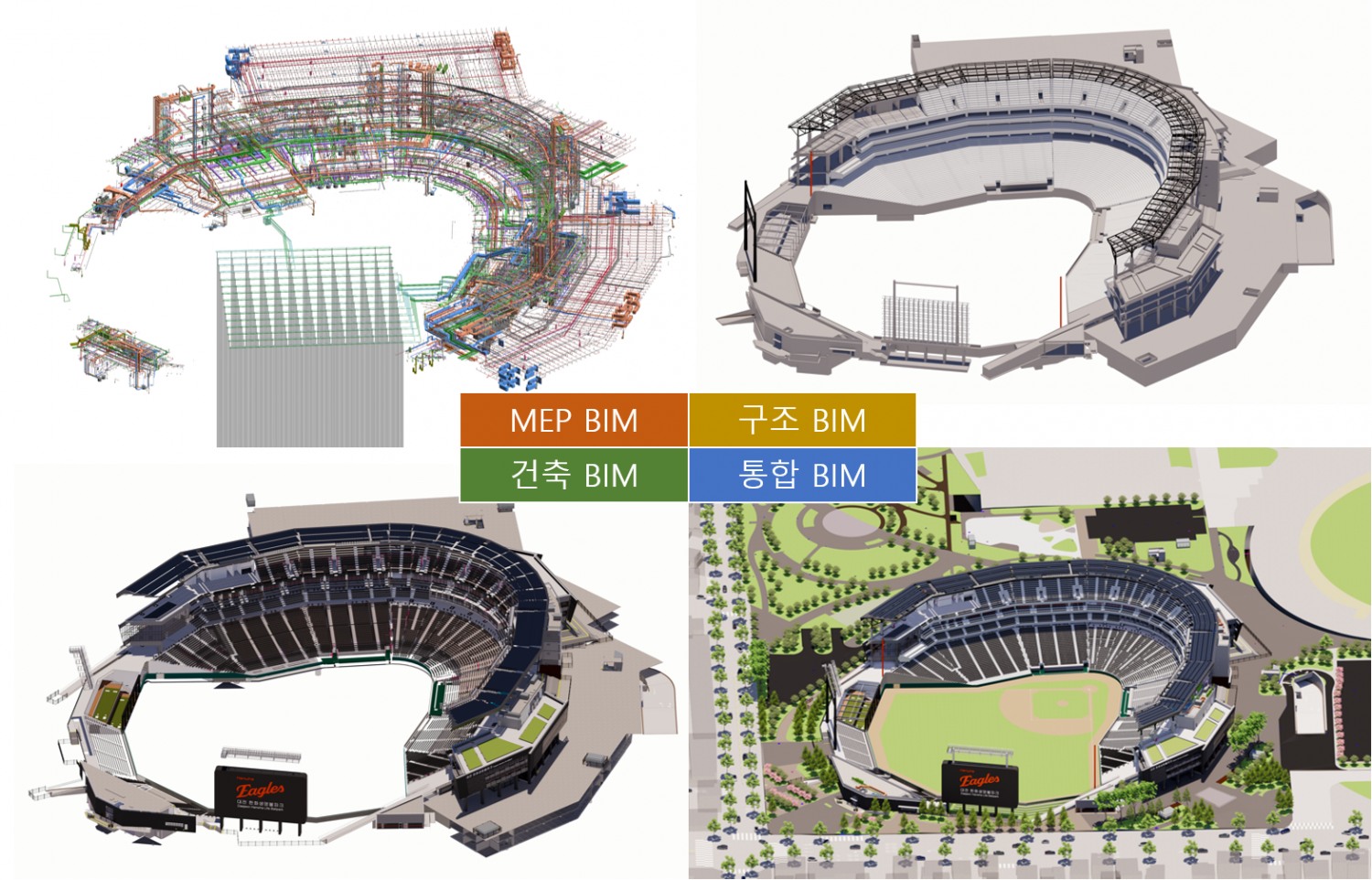BIM 모델 구축 이미지. /사진제공=계룡건설
