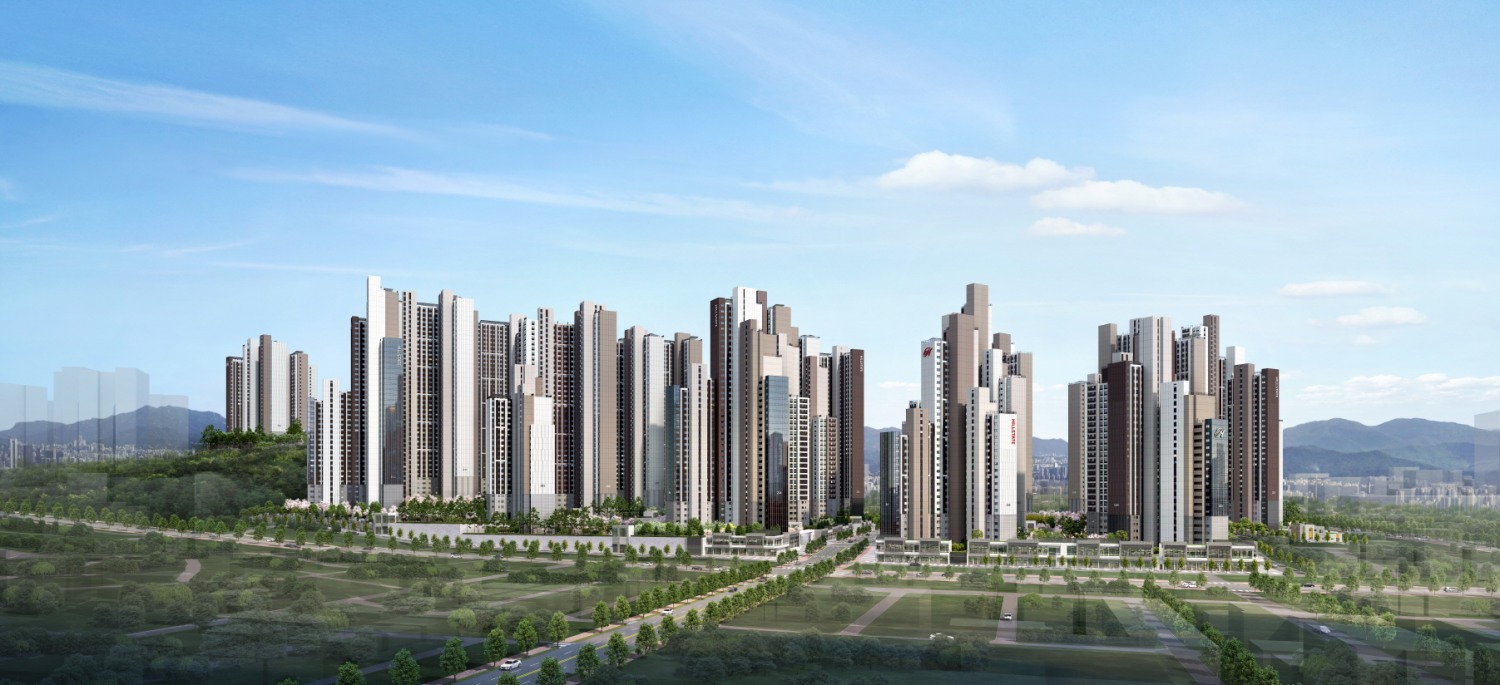 힐스테이트 광명11(가칭) 투시도. /사진제공=현대건설