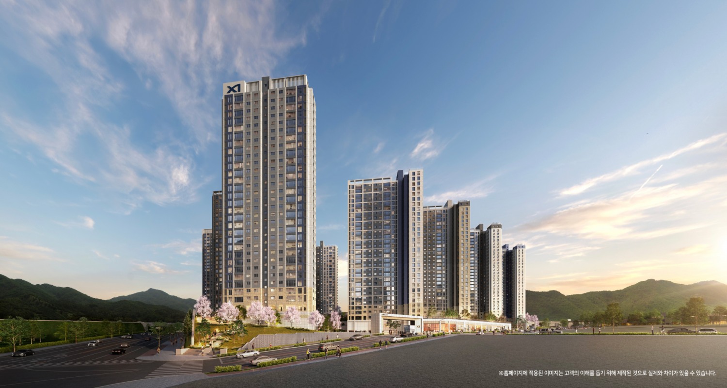 북오산자이 리버블시티 투시도./사진제공=GS건설