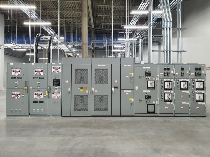 LS일렉트릭 북미 수출용 수배전반. /사진제공=LS일렉트릭