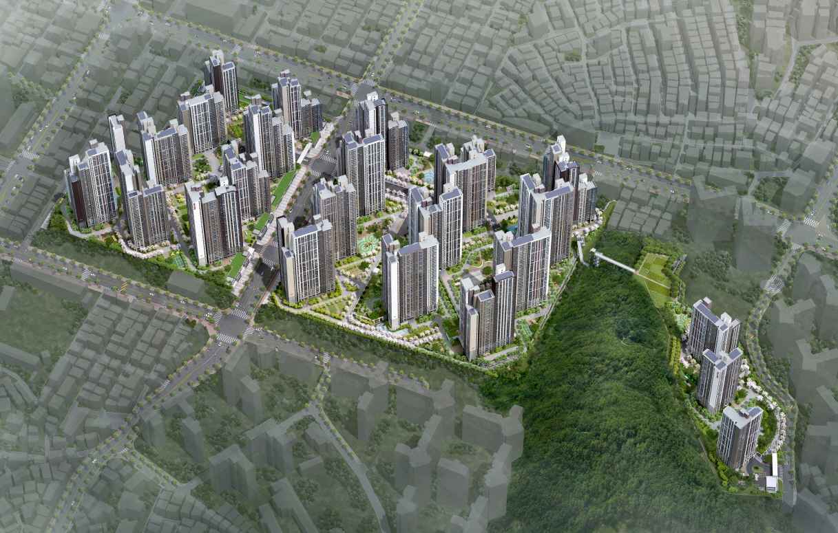 힐스테이트 광명11(가칭) 견본주택 내부 모습./사진제공=현대건설