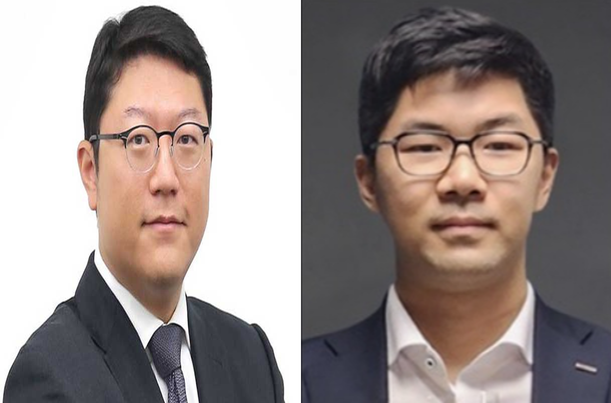 백인환 대원제약 사장(사진 왼쪽), 백인영 에스디생명공학 대표. /사진=대원제약