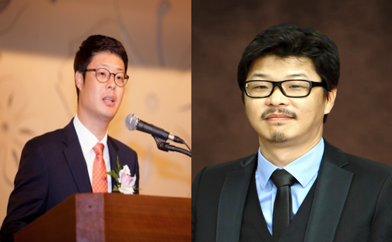 조성배 조아제약 대표(왼쪽)와 조성환 조아제약 부회장. /사진=조아제약