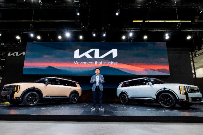 기아 신형 텔루라이드 공개. / 사진=기아