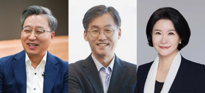 윤호영 카카오뱅크 대표, 최우형 케이뱅크 대표, 이은미 토스뱅크 대표 / 사진=각 사