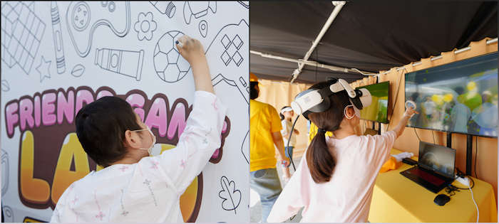 (왼쪽부터) 서울시 서대문구 세브란스 재활병원, 성남 화랑공원. / 사진=카카오게임즈