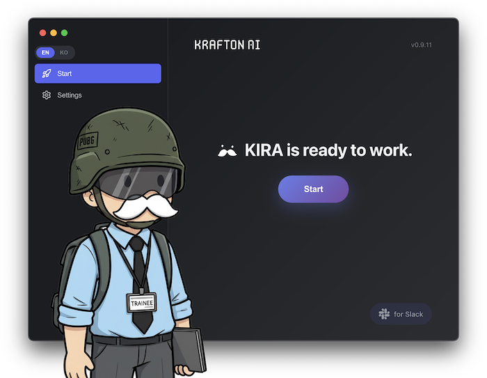 크래프톤은 개인용 인공지능(AI) 비서 ‘KIRA(키라)’를 오픈소스 플랫폼 깃허브(GitHub)를 통해 공개했다고 15일 밝혔다. / 사진=크래프톤